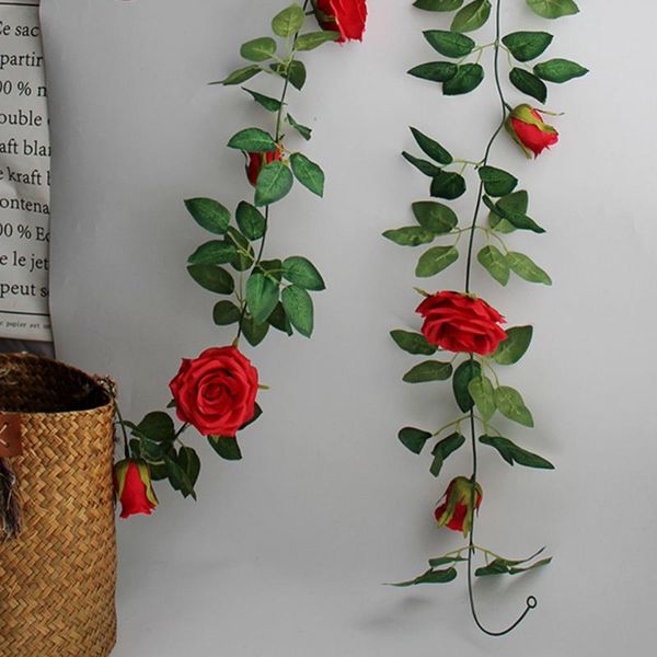artificial silk rose flower wisteria vine rattan hanging flower garland for wedding party home garden decoration
artificial silk rose flower wisteria vine rattan hanging flower garland for wedding party home garden decoration