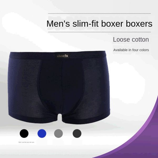 boxer pants pure cotton men's underwear mid-waist loose sweat-absorbing sports men's slim four-legged trousers underwear head, Black;white
boxer pants pure cotton men's underwear mid-waist loose sweat-absorbing sports men's slim four-legged trousers underwear head, Black;white