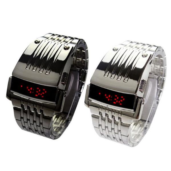lcd iron man led watch stylish simple watch binary men lava chain watch life waterproof 24-hour display calendar, Slivery;brown
lcd iron man led watch stylish simple watch binary men lava chain watch life waterproof 24-hour display calendar, Slivery;brown