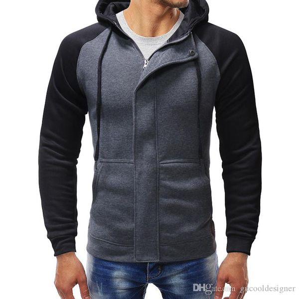 осень mens конструктора щитовые толстовки моды тонкий hip pop tops повседневный пуловер мужская одежда, Black
осень mens конструктора щитовые толстовки моды тонкий hip pop tops повседневный пуловер мужская одежда, Black