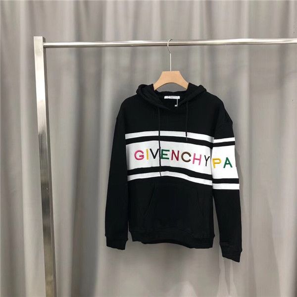 19aw luxurious paris brand design given hooded hoodie men women fashion rainbow casual streetwear sweatshirts outdoor sweatshirt, Gray;blue
19aw luxurious paris brand design given hooded hoodie men women fashion rainbow casual streetwear sweatshirts outdoor sweatshirt, Gray;blue