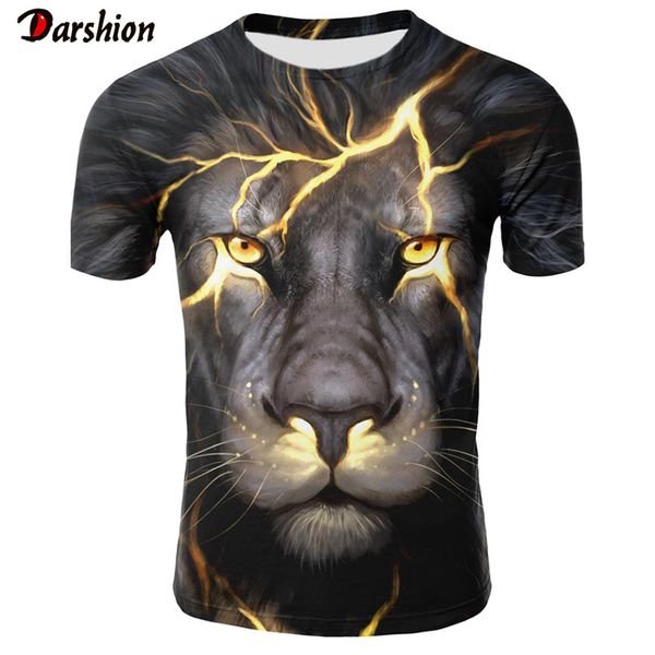2019 new 3d t-shirt animal lion shirt cool 3d t shirt men funny t shirts mens clothing casual fitness teepunk tshirt, White;black
2019 new 3d t-shirt animal lion shirt cool 3d t shirt men funny t shirts mens clothing casual fitness teepunk tshirt, White;black