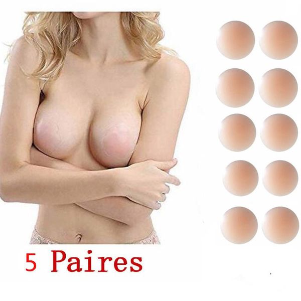 5pairs reusablesilicone adhesive women invisible push up bra nipple cover invisible bra pad pasties, White;black
5pairs reusablesilicone adhesive women invisible push up bra nipple cover invisible bra pad pasties, White;black