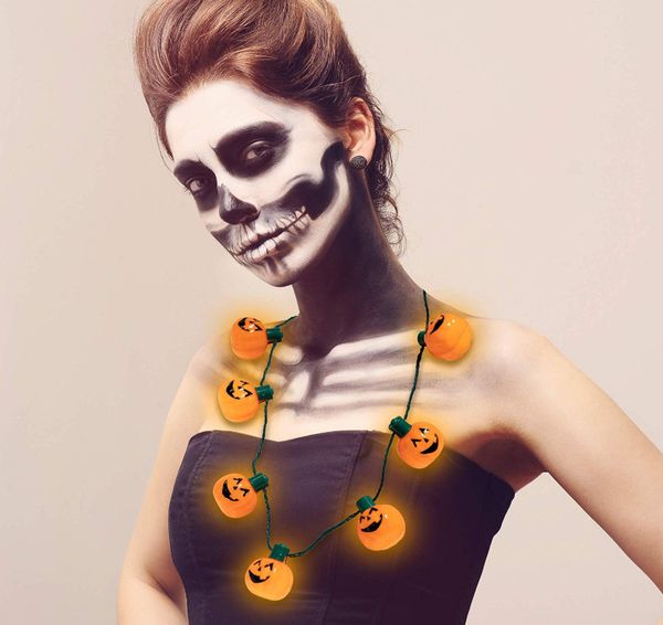 тыква свет вверх ожерелье, halloween череп свет для вечеринок с 3 различной благосклонностью flicker режимы партии лечение acc083or трюка, Silver
тыква свет вверх ожерелье, halloween череп свет для вечеринок с 3 различной благосклонностью flicker режимы партии лечение acc083or трюка, Silver