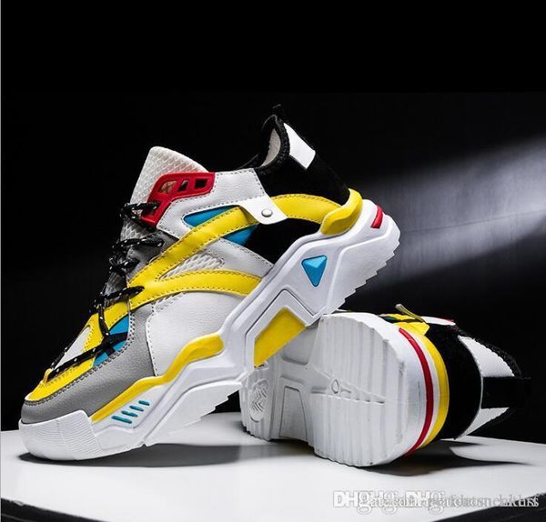 2020 ins new men's shoes light and breathable sports shoes men high casual shoes, Black
2020 ins new men's shoes light and breathable sports shoes men high casual shoes, Black