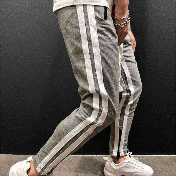 trousers men fall designer sports jogger pants striped male casual pencil pants sweatpants, Black
trousers men fall designer sports jogger pants striped male casual pencil pants sweatpants, Black