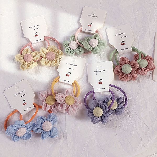2020 spring and summer new style hair rope macarons pair of mini small rubber band hair accessories, Slivery;white
2020 spring and summer new style hair rope macarons pair of mini small rubber band hair accessories, Slivery;white