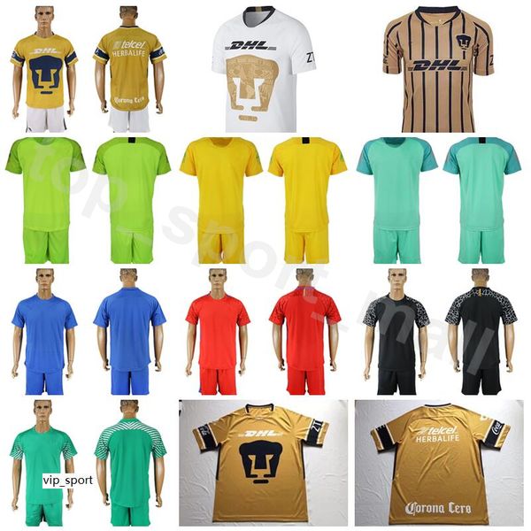 2019 MEXICO Club LIGA MX FC UNAM Goalkeeper 14 FIGUEROA Soccer Jersey Set 24 Jose Alberto Castillo 1 Alfredo Saldivar Football Shirt Kit
2019 MEXICO Club LIGA MX FC UNAM Goalkeeper 14 FIGUEROA Soccer Jersey Set 24 Jose Alberto Castillo 1 Alfredo Saldivar Football Shirt Kit