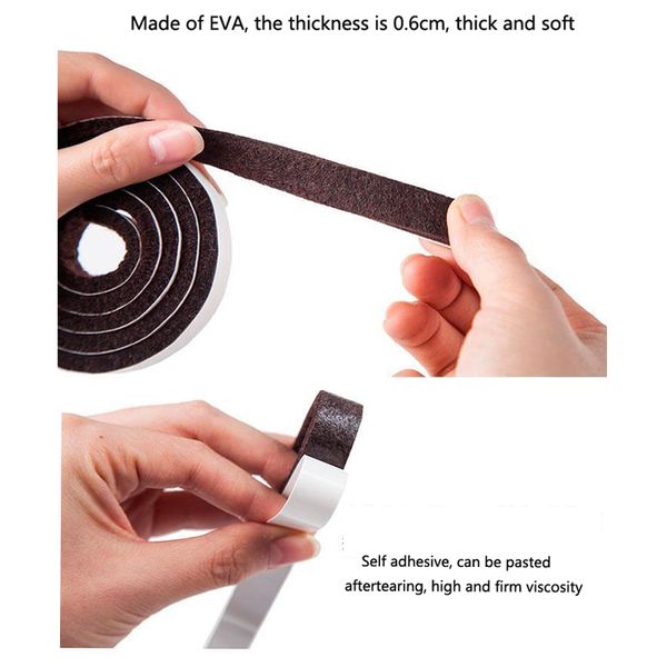 eva seal strip self adhesive doors and for windows soundproofing collision avoidance dusting sealing tape windows accessories
eva seal strip self adhesive doors and for windows soundproofing collision avoidance dusting sealing tape windows accessories