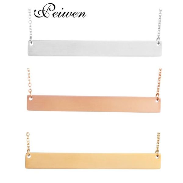 personalized blank bar pendant necklace gold silver color stainless steel custom name plate necklace engrave letters jewelry jvzzn
personalized blank bar pendant necklace gold silver color stainless steel custom name plate necklace engrave letters jewelry jvzzn