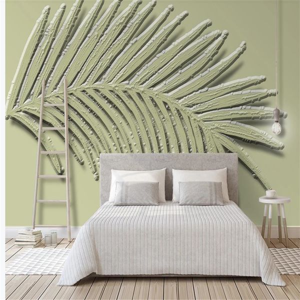 3d murals wallpaper for living room beige new 3d leaf plant relief three-dimensional background wall
3d murals wallpaper for living room beige new 3d leaf plant relief three-dimensional background wall