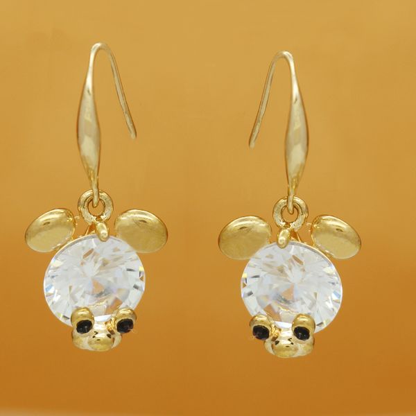 2018 stock wholesale fashion big eye goldfish shape crystal jewelry earring stud women, Silver
2018 stock wholesale fashion big eye goldfish shape crystal jewelry earring stud women, Silver