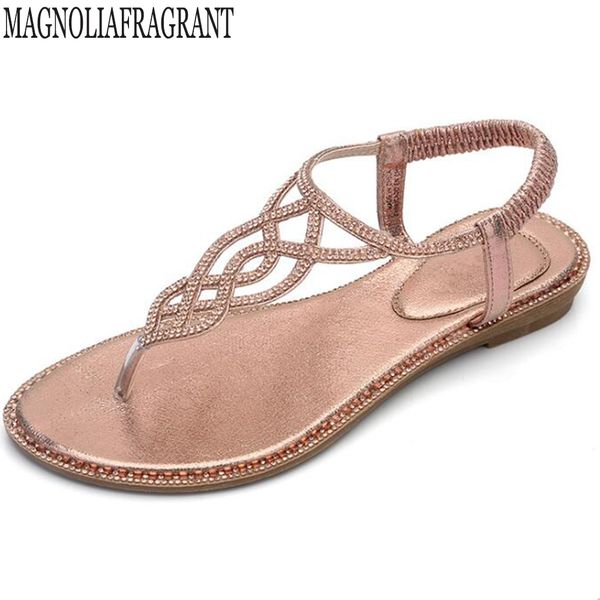 women sandals summer bohemian rhinestone twinkle comfortable flat shoes beach gladiator flip flops casual women's shoes hy68, Black
women sandals summer bohemian rhinestone twinkle comfortable flat shoes beach gladiator flip flops casual women's shoes hy68, Black