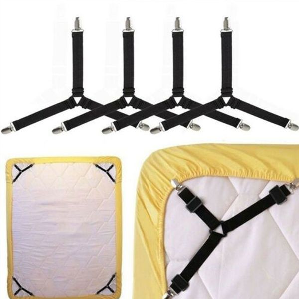 4pcs/set anti-slip bed sheet fasteners corner elastic hook black practical durable high mattress clamp clip fixator grippers
4pcs/set anti-slip bed sheet fasteners corner elastic hook black practical durable high mattress clamp clip fixator grippers