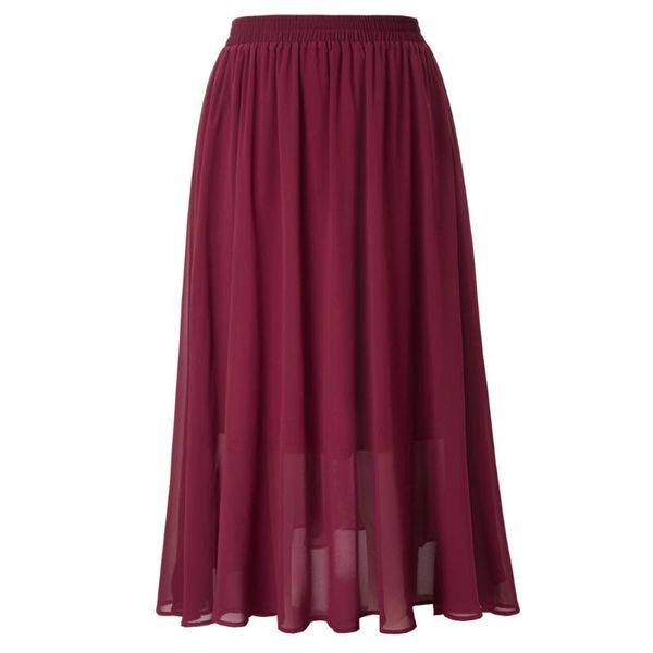 hn plus size chiffon skirt plus size chiffon skirt solid fashion lightweight, Black
hn plus size chiffon skirt plus size chiffon skirt solid fashion lightweight, Black