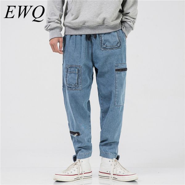 ewq / can ship men's wear 2020 spring fashion blue jeans with pockets vintage directly casual denim trousers male tide 9y809
ewq / can ship men's wear 2020 spring fashion blue jeans with pockets vintage directly casual denim trousers male tide 9y809
