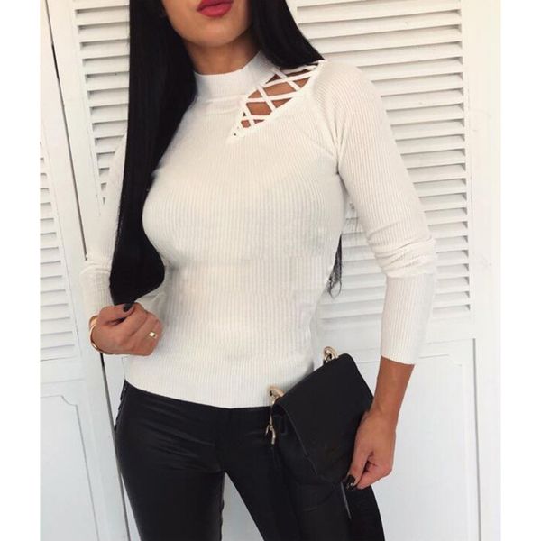 casual long sleeve shirt women hollow out punk style round neck womens clothing 2020 sj5164r, White
casual long sleeve shirt women hollow out punk style round neck womens clothing 2020 sj5164r, White