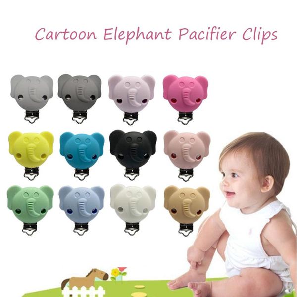 cute cartoon elephant pacifier clips silicone teether baby infant teething soother toys diy nipple chain accessories new 1pcs
cute cartoon elephant pacifier clips silicone teether baby infant teething soother toys diy nipple chain accessories new 1pcs