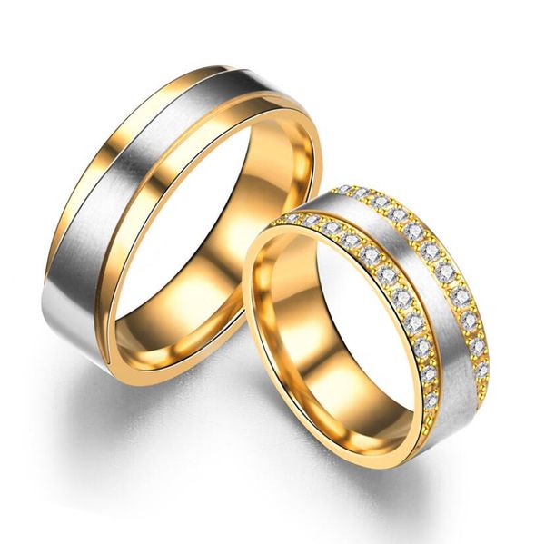 jewelry titanium steel couple rings zircon stainless steel band rings simple for couples fashion, Silver
jewelry titanium steel couple rings zircon stainless steel band rings simple for couples fashion, Silver