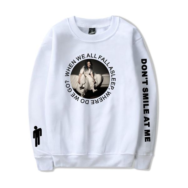 billie eilish round neck sweatshirt men women hoodies spring/autumn/winter white o neck sweatshirt billie eilish fans clothes, Black
billie eilish round neck sweatshirt men women hoodies spring/autumn/winter white o neck sweatshirt billie eilish fans clothes, Black