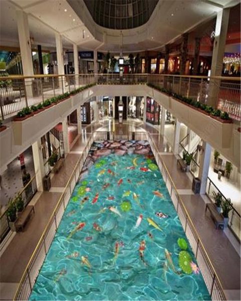 custom wallpaper 3d floor decoration mural large boutique hd clear lake water hundred fish figure
custom wallpaper 3d floor decoration mural large boutique hd clear lake water hundred fish figure