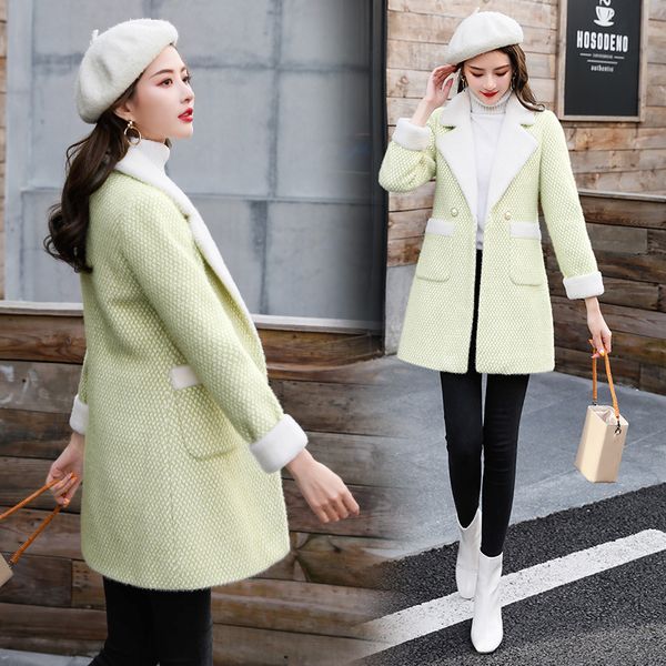 men's vests gold mink cashmere overcoat women's mid-length 2021 winter style thick water graceful woolen jacket fashion, Black;white
men's vests gold mink cashmere overcoat women's mid-length 2021 winter style thick water graceful woolen jacket fashion, Black;white