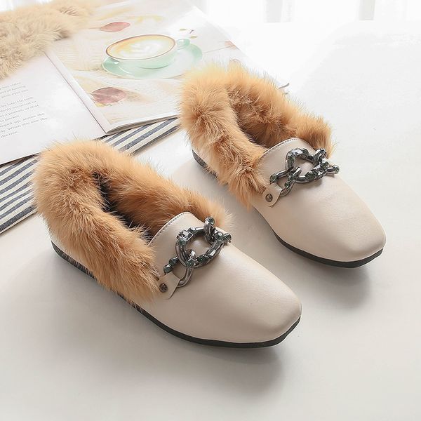 b1-5 size 33-43 women fashion metal decoration flats shoes female faux fur shoes woman flat heels ladies slip-on shoe, Black
b1-5 size 33-43 women fashion metal decoration flats shoes female faux fur shoes woman flat heels ladies slip-on shoe, Black