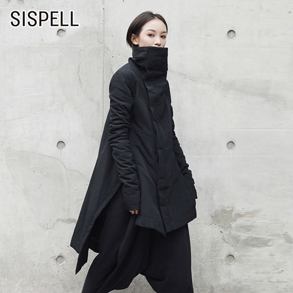 sispell winter women's park coat turtleneck long sleeve asymmetric hem casual of female jackets fashion clothing tide, Tan;black
sispell winter women's park coat turtleneck long sleeve asymmetric hem casual of female jackets fashion clothing tide, Tan;black