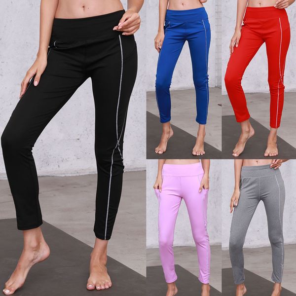 2019 leggings sport women fitness reflective yoga pants sport gym skinny leggings fitness trousers elastic waist yoga pants, White;red
2019 leggings sport women fitness reflective yoga pants sport gym skinny leggings fitness trousers elastic waist yoga pants, White;red