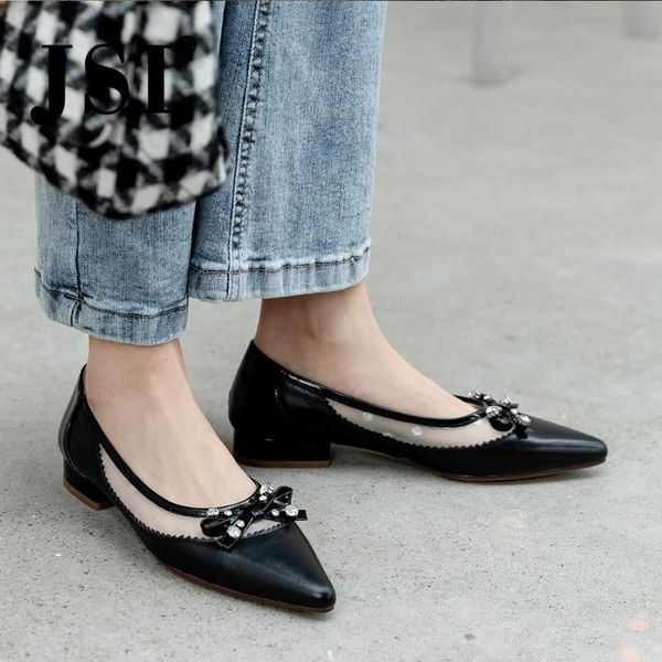 jsi party summer women flats cow leather patchwork design butterfly-knot decoration shoes slip-on lady flats jo482, Black
jsi party summer women flats cow leather patchwork design butterfly-knot decoration shoes slip-on lady flats jo482, Black