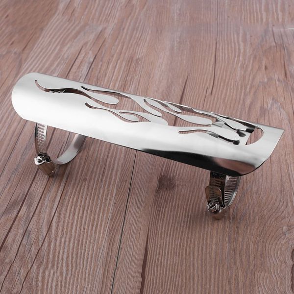 new universal vintage chrome plated motorcycle modified curved exhaust muffler pipe heat shield cover guard motorbike parts hot
new universal vintage chrome plated motorcycle modified curved exhaust muffler pipe heat shield cover guard motorbike parts hot