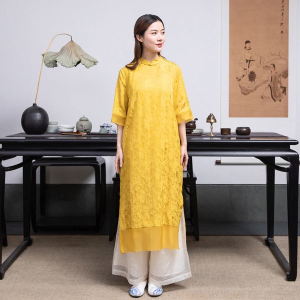 qi nian 19 autumn embroidered tencel three-quarter-length sleeve stand collar dress medium waist literature and art retro wind z, White;black
qi nian 19 autumn embroidered tencel three-quarter-length sleeve stand collar dress medium waist literature and art retro wind z, White;black