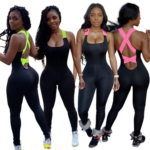 women casual jumpsuits sports rompers bodysuit bodycon fitness ovralls fashion spring summer clothes slim one piece pants 2661, Black;white
women casual jumpsuits sports rompers bodysuit bodycon fitness ovralls fashion spring summer clothes slim one piece pants 2661, Black;white