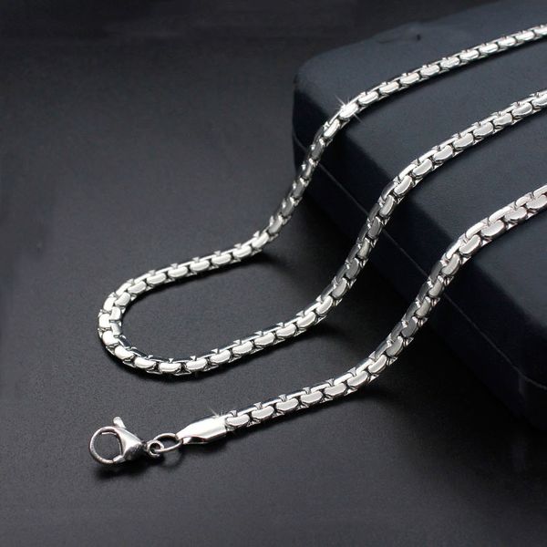 fashion simple new titanium steel necklace domineering stainless steel necklace men and women models sale, Silver
fashion simple new titanium steel necklace domineering stainless steel necklace men and women models sale, Silver