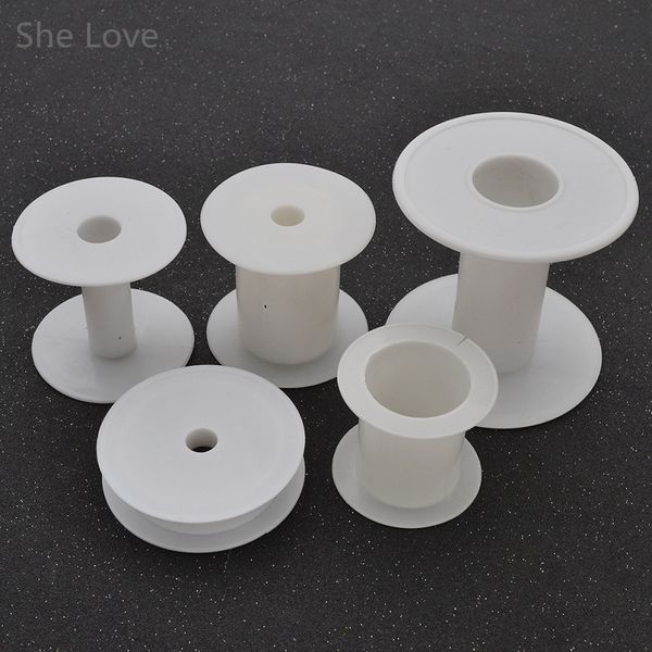 she love empty plastic wire spool bobbin sewing machine thread round ends 5 various size cord ribbon lace, Black
she love empty plastic wire spool bobbin sewing machine thread round ends 5 various size cord ribbon lace, Black
