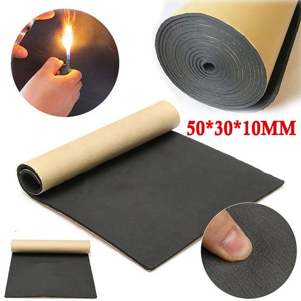 30x50cm 10mm insulation proof mat audio noise control sound deadener car heat shield soundproofing foam deadening insulation new
30x50cm 10mm insulation proof mat audio noise control sound deadener car heat shield soundproofing foam deadening insulation new