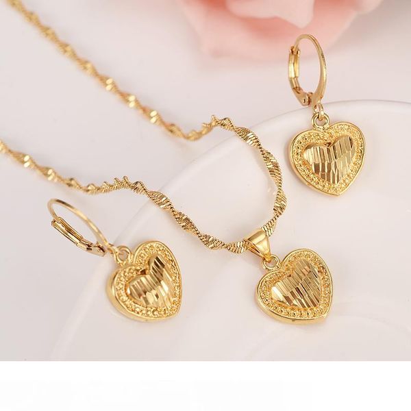 18 k solid gold gf necklace earring set women party gift dubai love heart crown jewelry sets bridal party gift diy charms girls, Silver
18 k solid gold gf necklace earring set women party gift dubai love heart crown jewelry sets bridal party gift diy charms girls, Silver