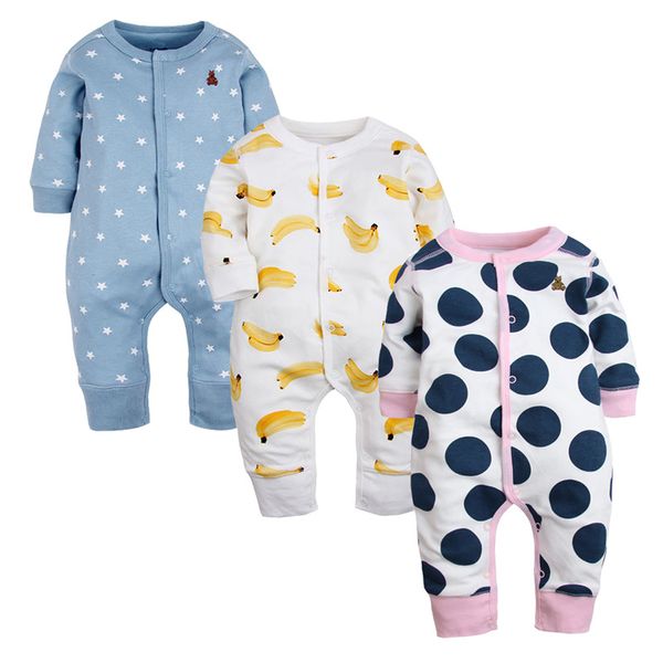 3 pcs new brand baby rompers long sleeves cotton newborn baby clothing fashion cartoon printed pajamas infant clothes, Blue
3 pcs new brand baby rompers long sleeves cotton newborn baby clothing fashion cartoon printed pajamas infant clothes, Blue