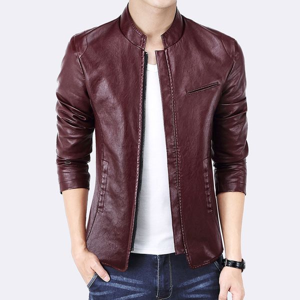 hoo new 2019 men's cultivate one's morality collar fur fashion motorcycle leather jackets, Black
hoo new 2019 men's cultivate one's morality collar fur fashion motorcycle leather jackets, Black