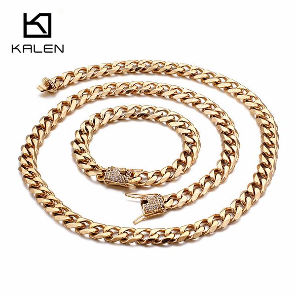 gold stainless steel statement jewelry sets chunky rhinestone 76cm long chain necklace & link chain bracelet set, Silver
gold stainless steel statement jewelry sets chunky rhinestone 76cm long chain necklace & link chain bracelet set, Silver