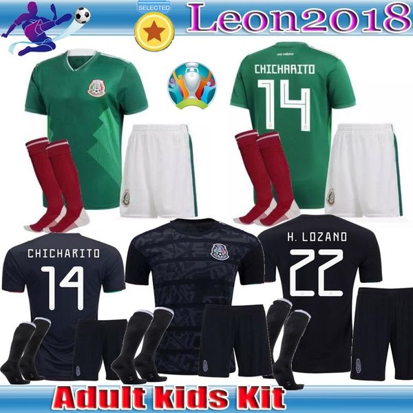 kids kits 2019 gold cup mexico soccer jersey home black 19 20 chicharito h. lozano youth child football jerseys set shirts
kids kits 2019 gold cup mexico soccer jersey home black 19 20 chicharito h. lozano youth child football jerseys set shirts