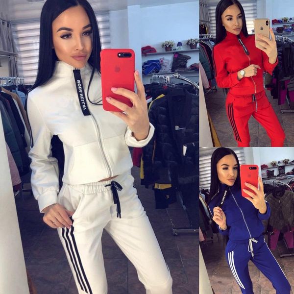 womens designer fashion tracksuits solid zipper yoga letter print two piece set long sleeve casual 2 two piece pant clothing zip neck shirts, Gray
womens designer fashion tracksuits solid zipper yoga letter print two piece set long sleeve casual 2 two piece pant clothing zip neck shirts, Gray