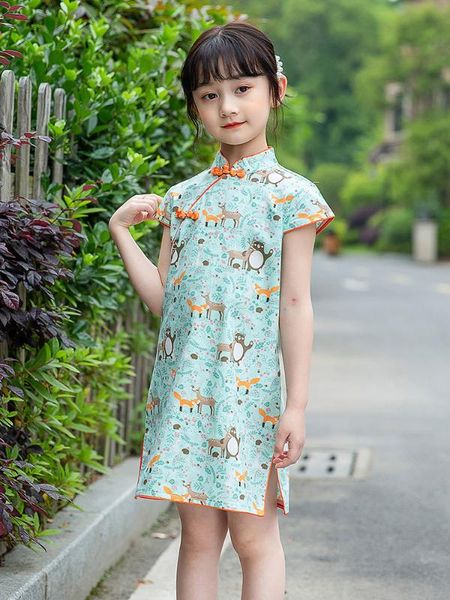 chinese cheongsam princess dress baby summer girls dress for kids clothes sleeve chubby bear cotton princess cute sweet, Red
chinese cheongsam princess dress baby summer girls dress for kids clothes sleeve chubby bear cotton princess cute sweet, Red