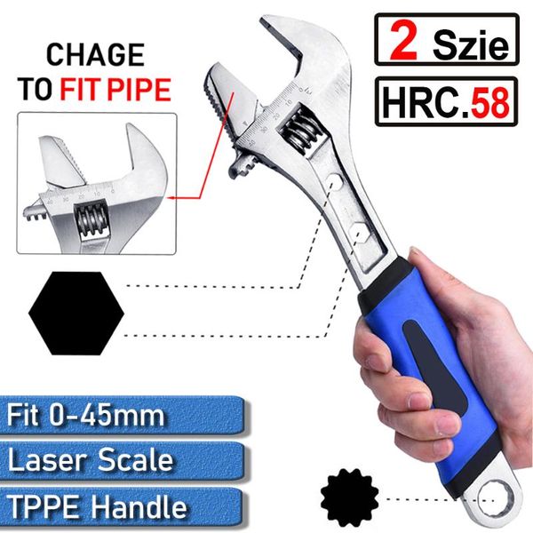 adjustable wrench pipe spanner soft-grip universal adjustable spanner wrench crv jaw opening 45mm 8" 10" 12" repair d30
adjustable wrench pipe spanner soft-grip universal adjustable spanner wrench crv jaw opening 45mm 8" 10" 12" repair d30