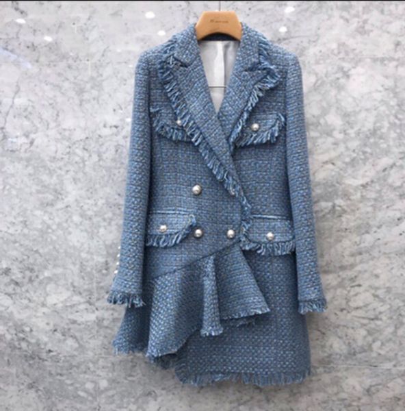 2020 suit jacket female korean outerwear long sleeve autumn women coat double-breasted sleeve suit for women tweed jacket clothing, Black;brown
2020 suit jacket female korean outerwear long sleeve autumn women coat double-breasted sleeve suit for women tweed jacket clothing, Black;brown