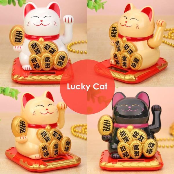 solar cute lucky cat fortune craft figurines ornament home shop l decoration made of plastic material 9.0Ã10Ã10.5 cm size
solar cute lucky cat fortune craft figurines ornament home shop l decoration made of plastic material 9.0Ã10Ã10.5 cm size