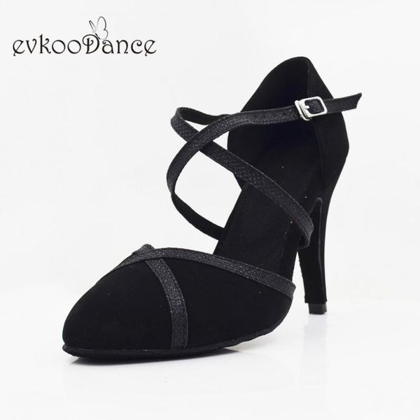 evkoodance modern dance shoes high heel 8.5cm glitter nubuck ballroom waltz tango shoes closed toe latin salsa ballroom dance
evkoodance modern dance shoes high heel 8.5cm glitter nubuck ballroom waltz tango shoes closed toe latin salsa ballroom dance
