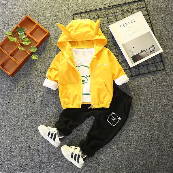 children clothing set baby boy clothes set fashion boys coat + t-shirts + pants 3pcs boy tracksuit casual kids outfit suit, White
children clothing set baby boy clothes set fashion boys coat + t-shirts + pants 3pcs boy tracksuit casual kids outfit suit, White