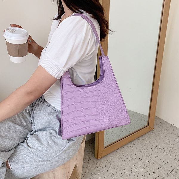 luxury white crocodile pattern small pu leather armpit handbag bag for women 2020 shoulder handbags lady simple hand bag #40
luxury white crocodile pattern small pu leather armpit handbag bag for women 2020 shoulder handbags lady simple hand bag #40