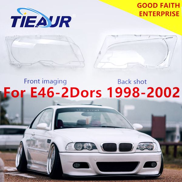 pair for 2doors e46 headlight transparent lens cover 318i headlight headlamp clear shell 98-02 cover replacement
pair for 2doors e46 headlight transparent lens cover 318i headlight headlamp clear shell 98-02 cover replacement